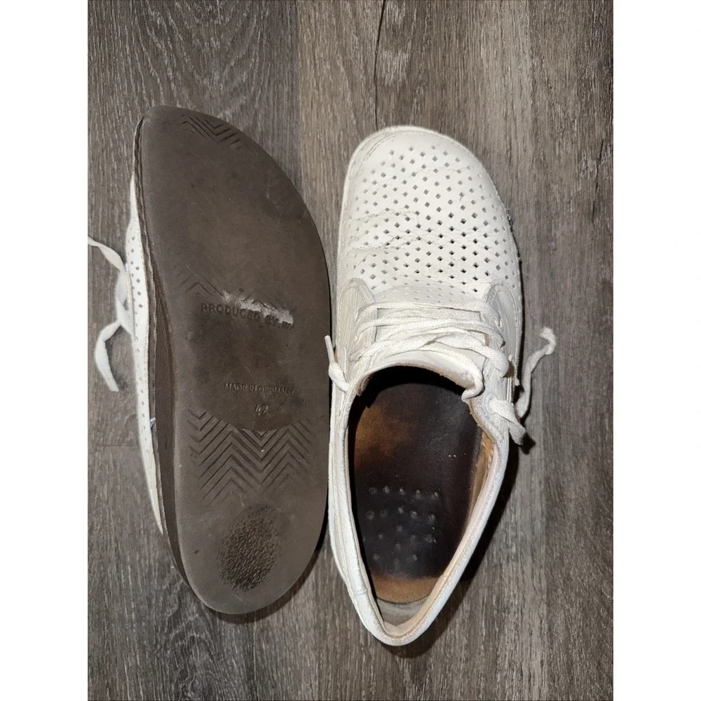 Finn Comfort Shoes Mens Size 42 Finn Comfort Orthopedic Loafer White Breathable